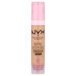 NYX Professional Makeup, Bare With Me, сыворотка-консилер, 04 бежевый, 9,6 мл (0,32 жидк. Унции)