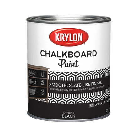 Krylon chalkboard- Черная грифельная краска