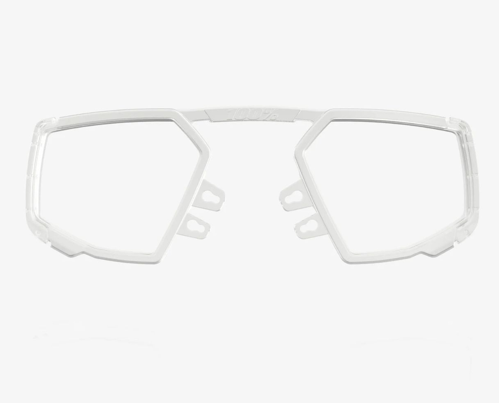 Спортивные очки с диоптриями 100% SLENDALE Campari Translucent Red - HiPER Fire Red Mirror Lens