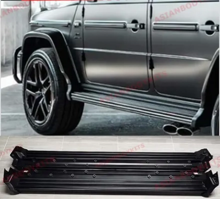 Пороги для Mercedes-Benz G-Class W463A/W464 G63 2018-2024 Мерседес Гелик гелентваген