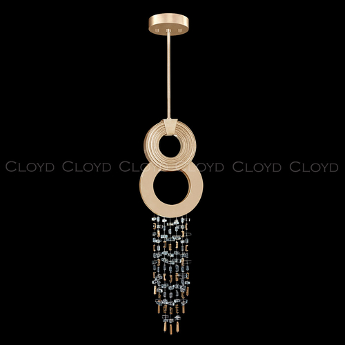 Подвесной светильник Cloyd APOLLINER P2 / Ø27 см - латунь (арт.11540)