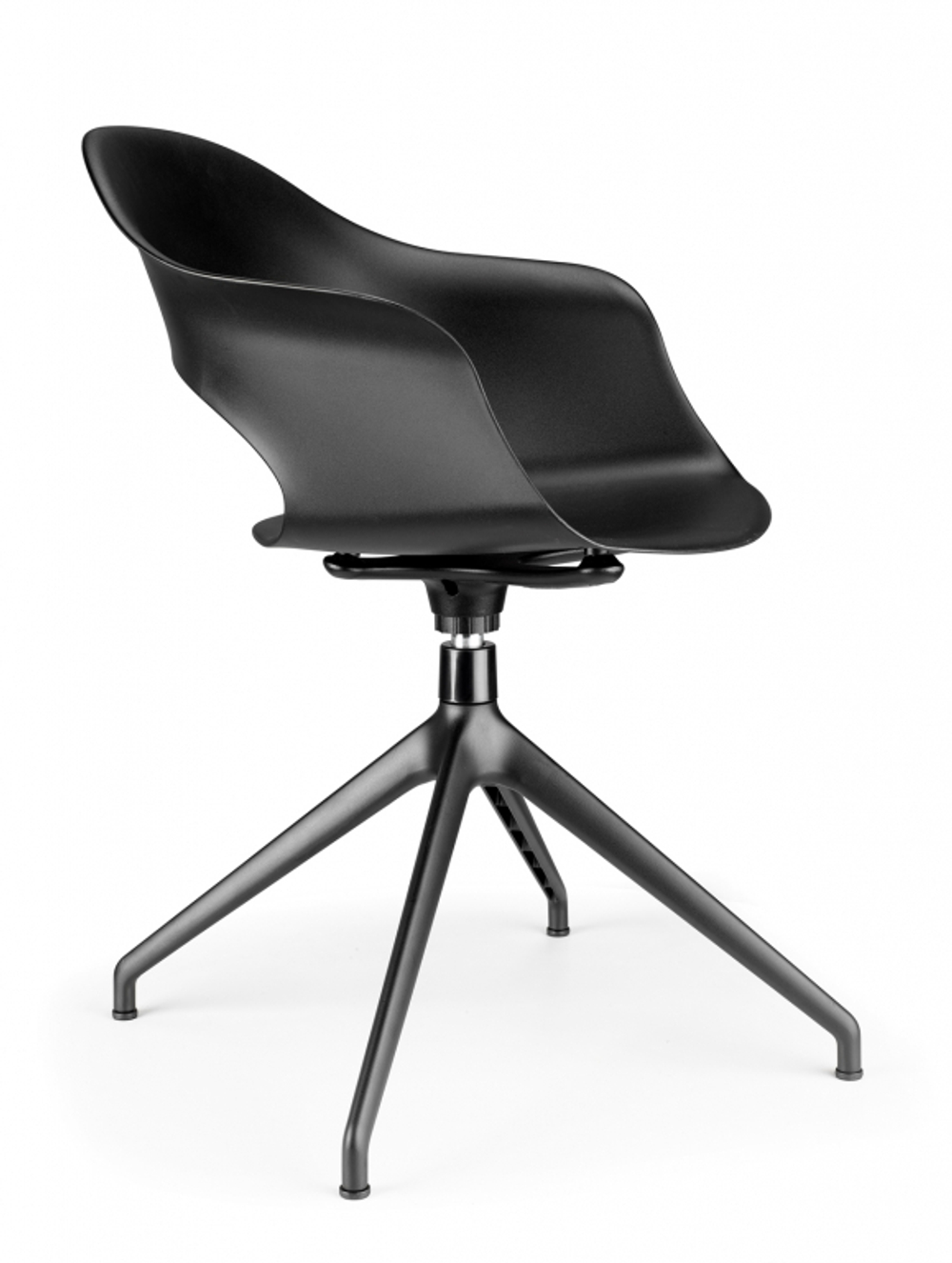 Кресло офисное пластиковое Scab Design Lady B, черный