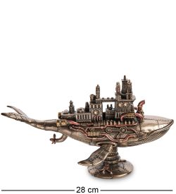 Veronese WS-1072 Статуэтка в стиле Стимпанк «Пятидесятидвухгерцевый кит»
