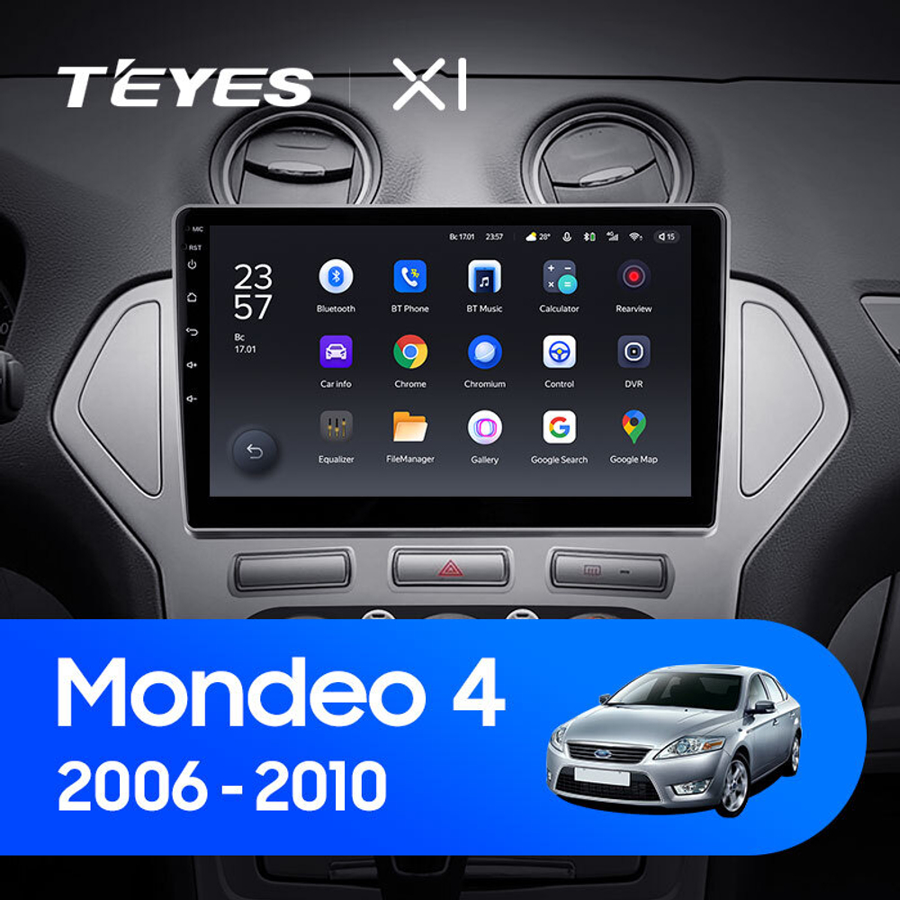 Teyes X1 10,2"для Ford Mondeo 4 2006-2010
