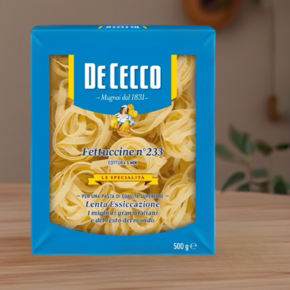 Макароны De Cecco ФЕТТУЧИНИ №233 гнезда, Италия 500 г