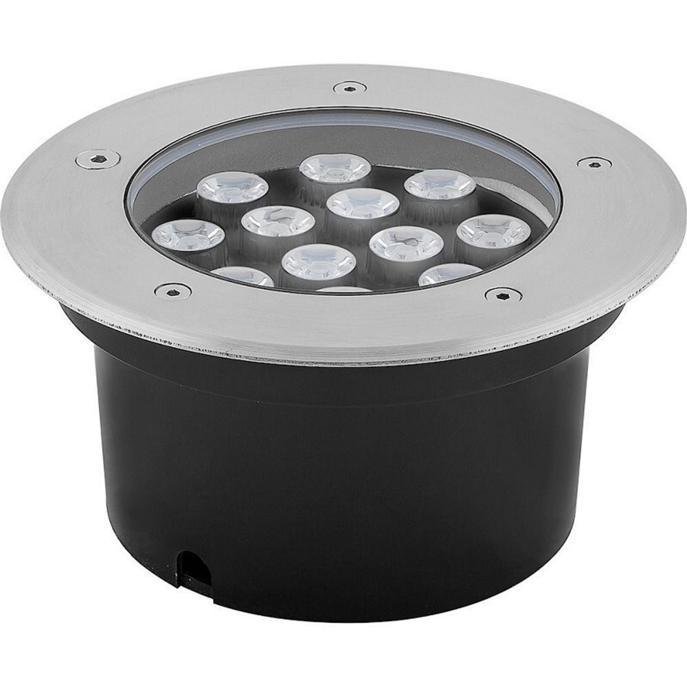 Светильник тротуарный. 12LED. 6400К. 12W. 180*H90mm. внутренний диаметр: 150mm. IP 67. SP4114
