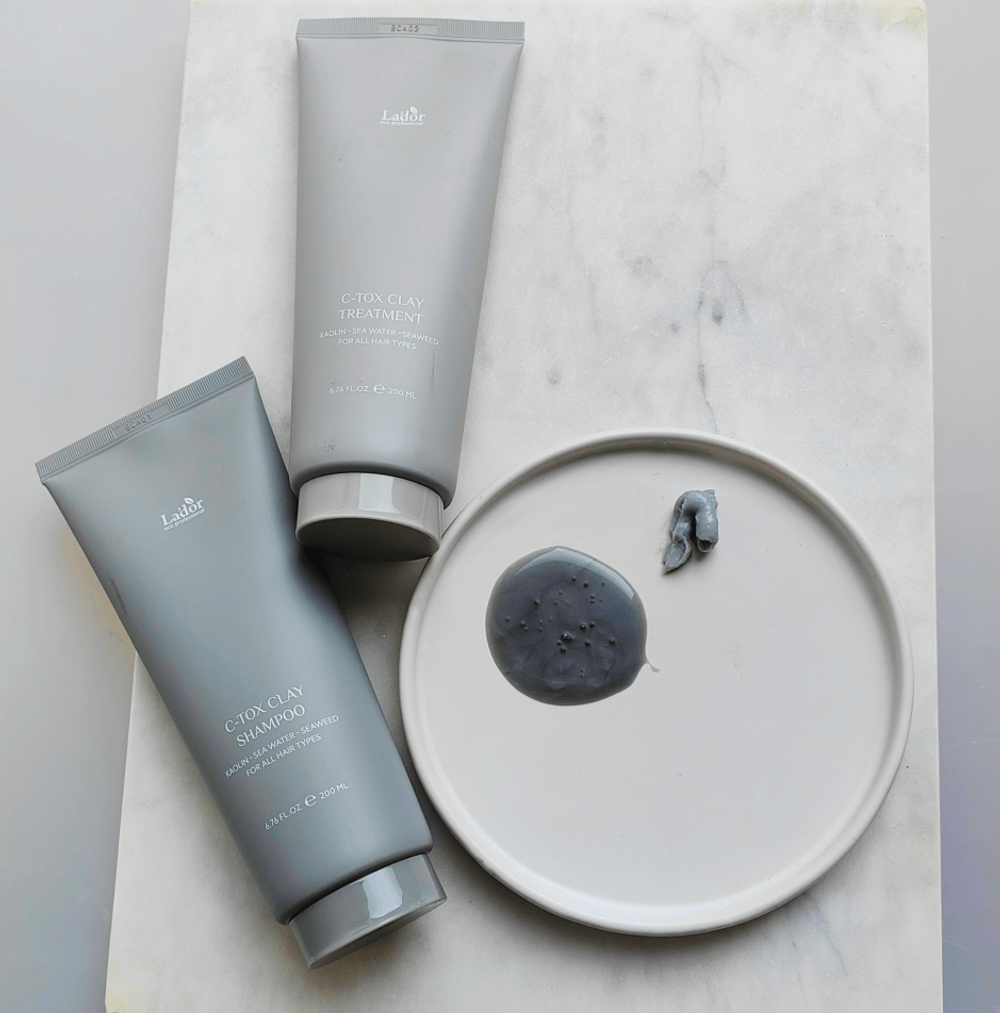Маска для волос с глиной и морскими минералами La'dor C-Tox Clay Treatment, 200 мл