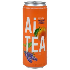Чай AI TEA белый Мандарин/Лаванда 0,45 л/бут 12 бут/кор