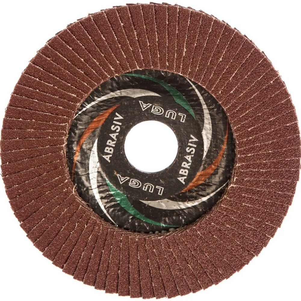 Круг лепестковый торцевой 125х22 P80 Луга