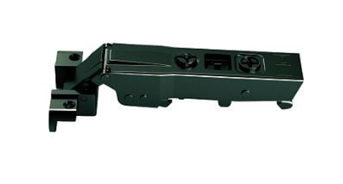 Omnia L Петля для узкого AL профиля, под саморез черная