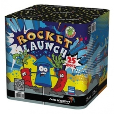 Батарея салютов "ROCKET LAUNCH"   1"/25 залпов