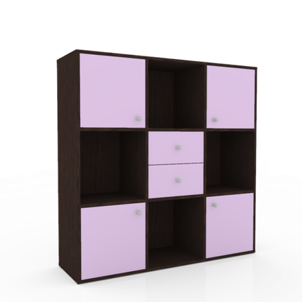 Стеллаж КарИВи Джери Венге Ирис