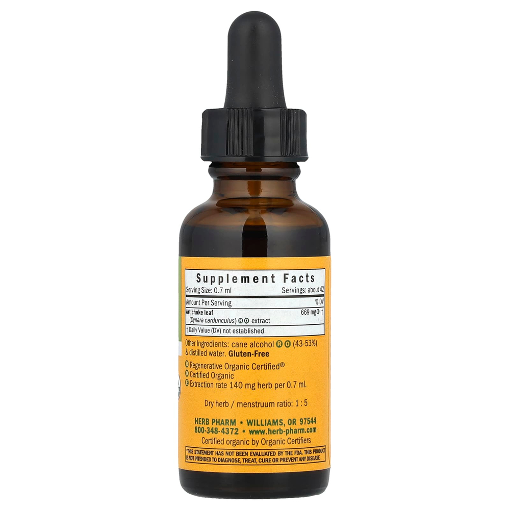 Herb Pharm, Артишок, 30 мл (1 жидк. Унция)