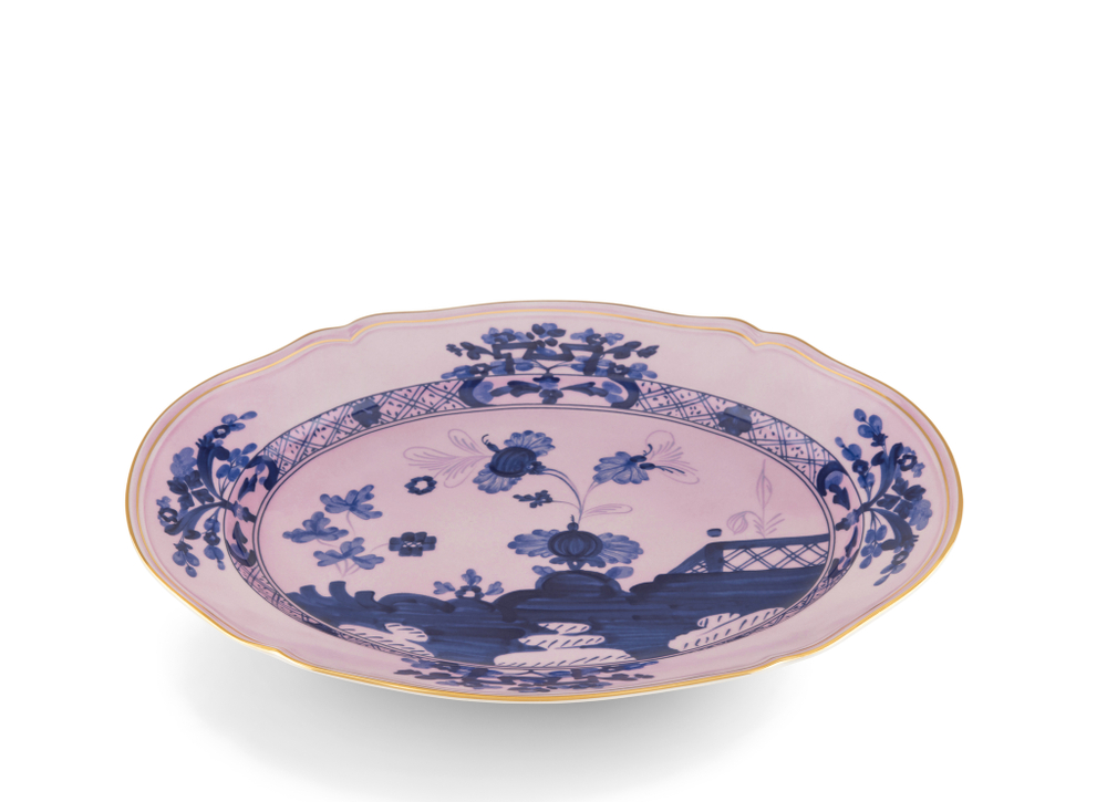 Блюдо овальное Richard Ginori Oriente Italiano Azalea (38.5 см)
