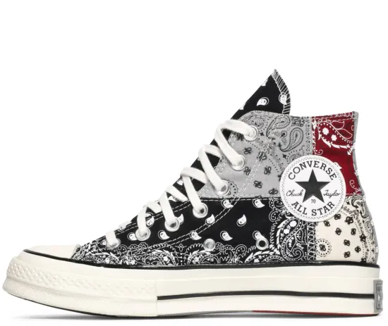 Кеды Converse Chuck Taylor All-Star 70s Hi Offspring Paisley Black