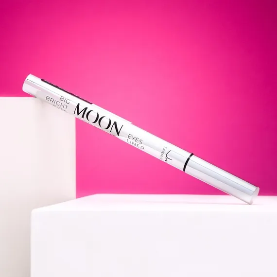 Подводка-фломастер для глаз черная MOON FOR NIGHT, фетровый стержень, черный