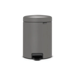 Brabantia Контейнер для мусора NewIcon 5л, минеральный бетон, серый