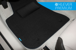 Коврики в салон Klever Premium VOLKSWAGEN Touran АКПП 2006-2010, 2010-2015, минивэн, 5 шт. (текстиль) Klever.KLEVER03511022110KH
