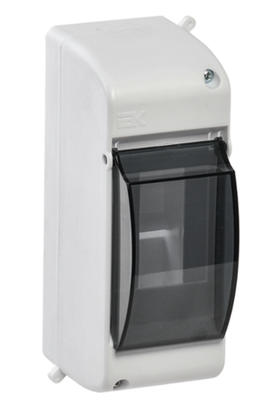 KREPTA 3 Корпус пластиковый КМПн 2/2 IP30 белый IEK MKP42-N-02-30-20 бокс