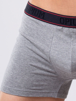 Мужские боксеры из мягкого хлопкового трикотажа (Размер: L) (Цвет: красный)