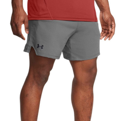 Мужские теннисные шорты Under Armour Men's UA Vanish Woven 6" - Castlerock/черный