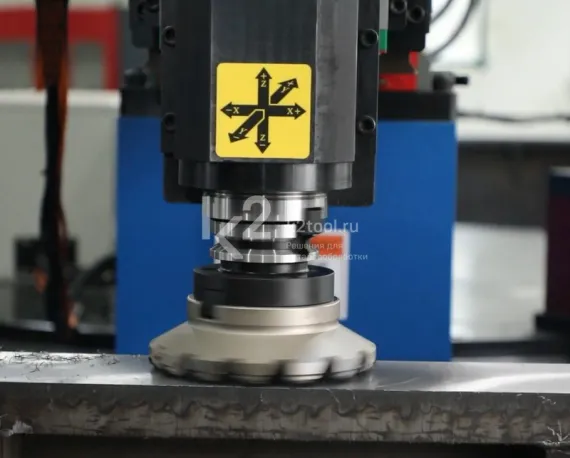 Машина для обработки фланцев ТВЕ-8000