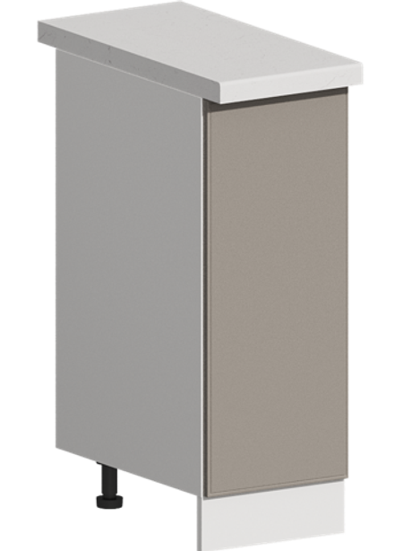 Кухня Модуль ШН 300 Графит / Грей Софт