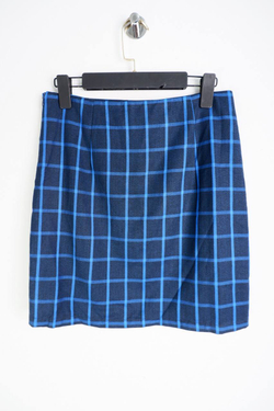 Юбка Pieces в яркую клетку, маркировка М, визуально на 46 размер