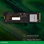 SSD диск Digma Pro Top P6 4TB (DGPST5004TP6T4)