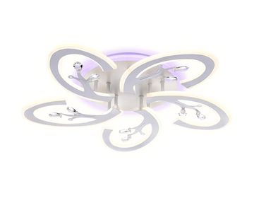 Потолочный светодиодный светильник с пультом FA512/5 WH 120W белый (ПДУ РАДИО 2.4) Acrylic Ambrella