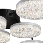 8236/6CL LN Люстра LED 85Вт 3000/4000/6000К 220В IP20 LEDIO