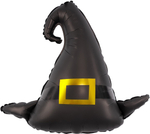 Фольгированный шар-фигура «Шляпа Волшебника» в чёрном цвете, 79 см