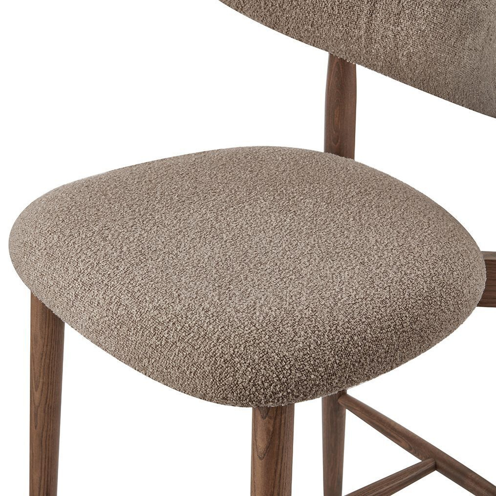 Стул полубарный TODS бежевый XD270-03