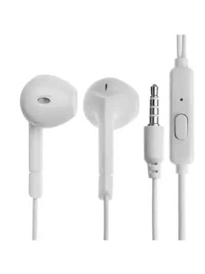 Наушники R-2, проводные, вкладыши, микрофон, 1 м, Jack 3.5 м