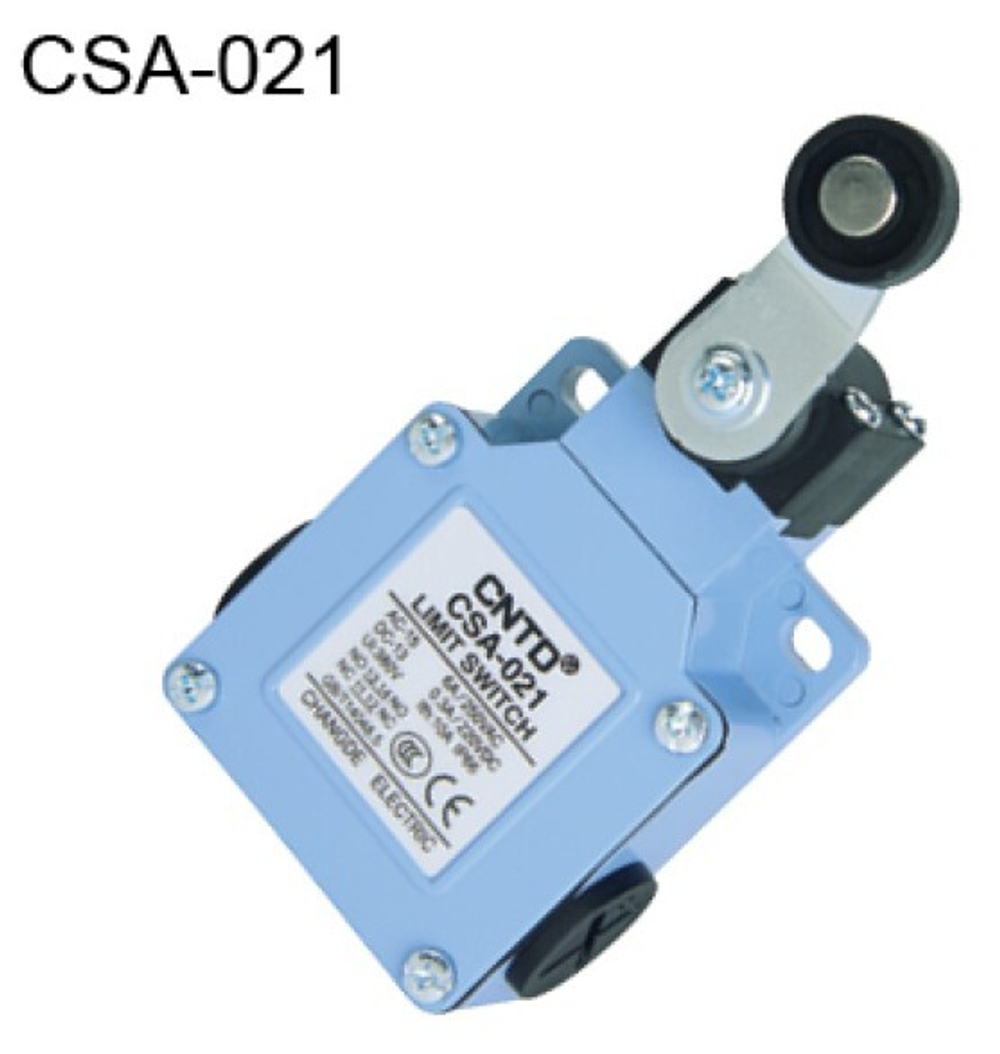 CSA-021 Конечный выключатель с поворотным пластиковым роликом