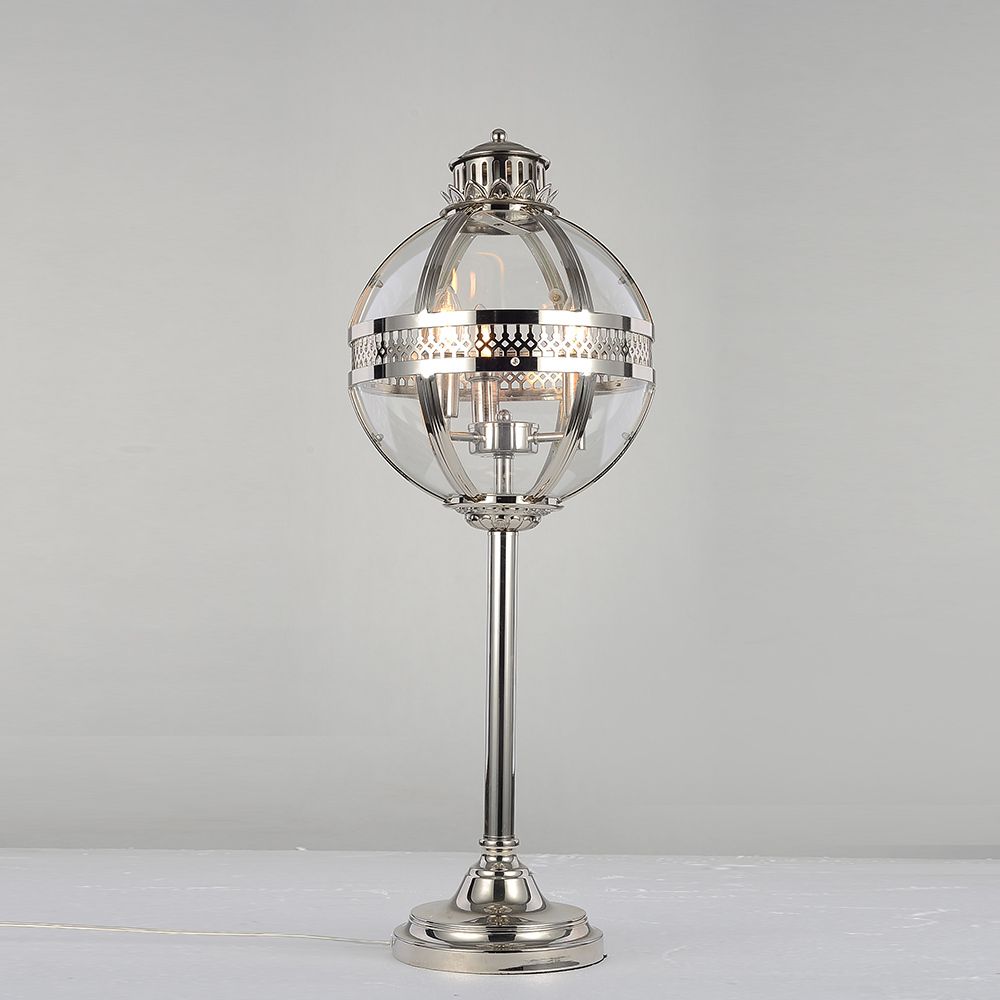 Настольная лампа Residential 3 nickel