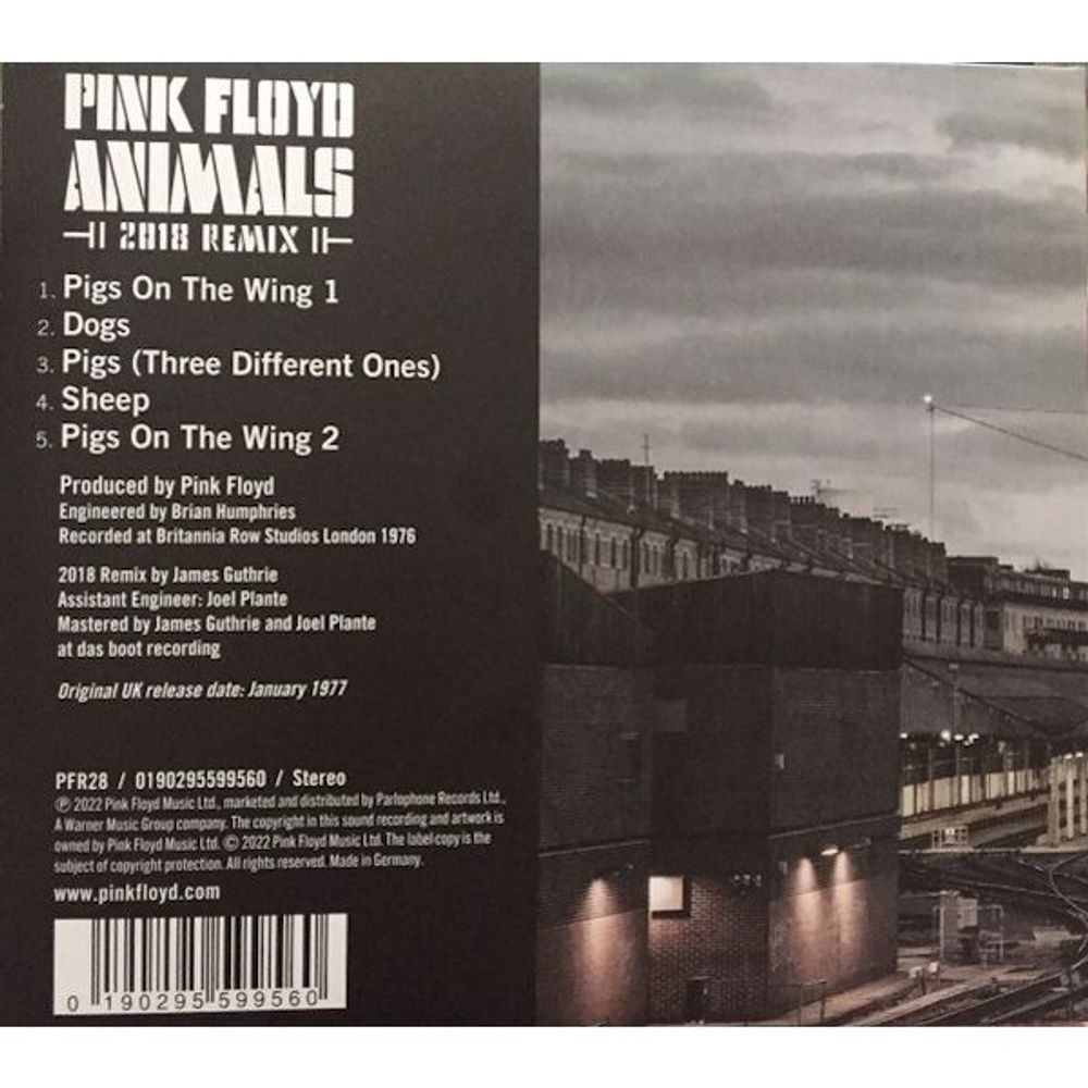 PINK FLOYD Animals (2018 Remix) (CD) 2022 Пинк Флойд