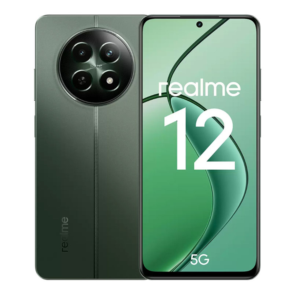 Смартфон Realme 12 5G 8/256 ГБ, зеленый