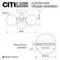 CL102131 Томми Хром Мат. Св-к Люстра