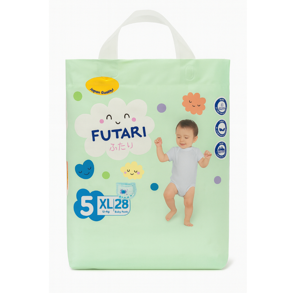 Подгузники-трусики Futari XL 12-17 кг 28 шт