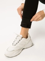 Лосины женские теплые леггинсы утепленные зимние с начесом