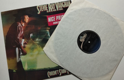 Винтажная виниловая пластинка LP Stevie Ray Vaughan And Double Trouble Couldn't Stand The Weather (Holland 1984)