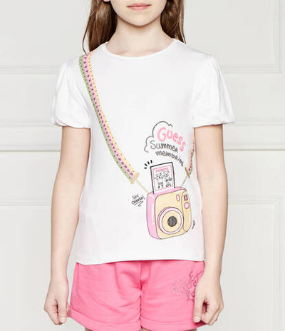 Футболка Guess - белый(K4GI13 K6YW4)