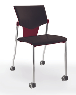 Aktiva стул на 4 ногах и колесах