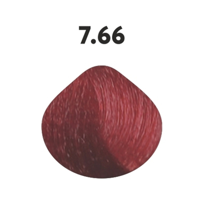 7.66 крем-краска KAARAL Baco Color Collection интенсивный красный блондин - 100 мл.