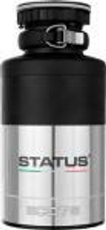 Измельчитель пищевых отходов Status EC075, черный, серебристый металлик (09810901)