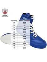 Боксерки BoyBo TITAN, IB-26 (одобрены ФБР), синий