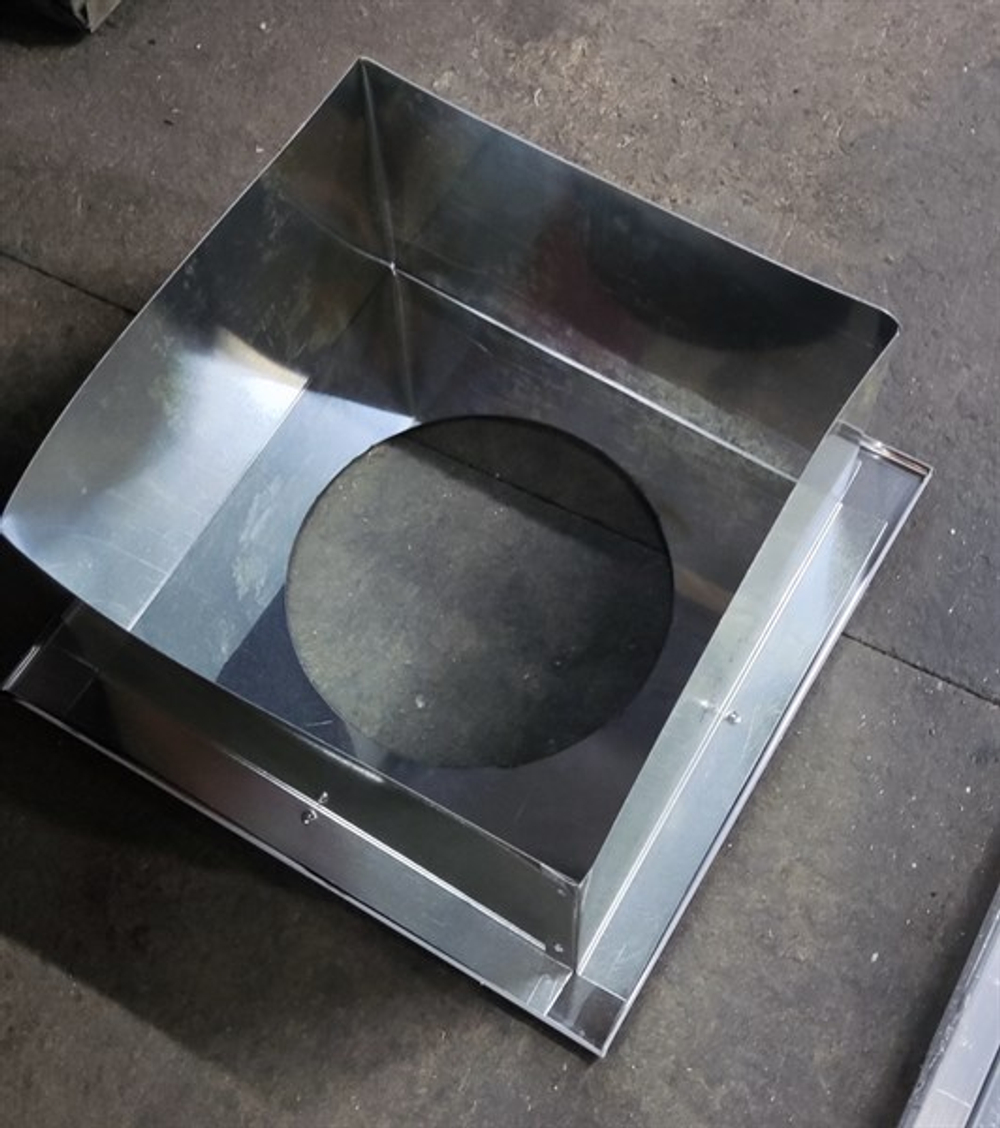 Потолочно-проходной узел ППУ 200 мм. нерж. ECOFLUE