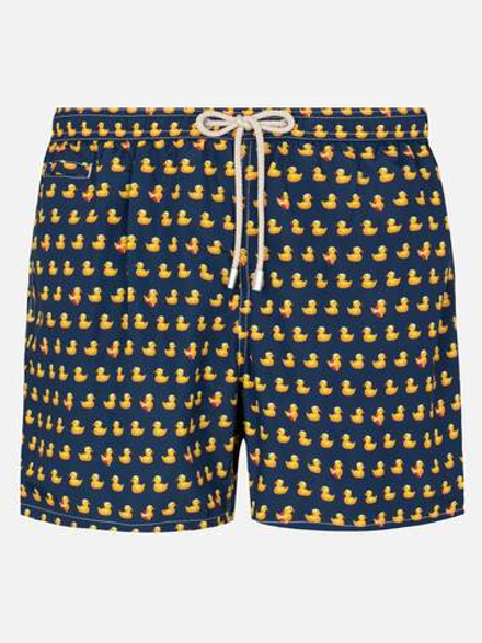 Шорты MC Saint Barth DUCKY 61 синий micro уточки