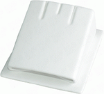 Подставка для серег/подвески/наклонная/2 прорези/прорезь для нитки/основание